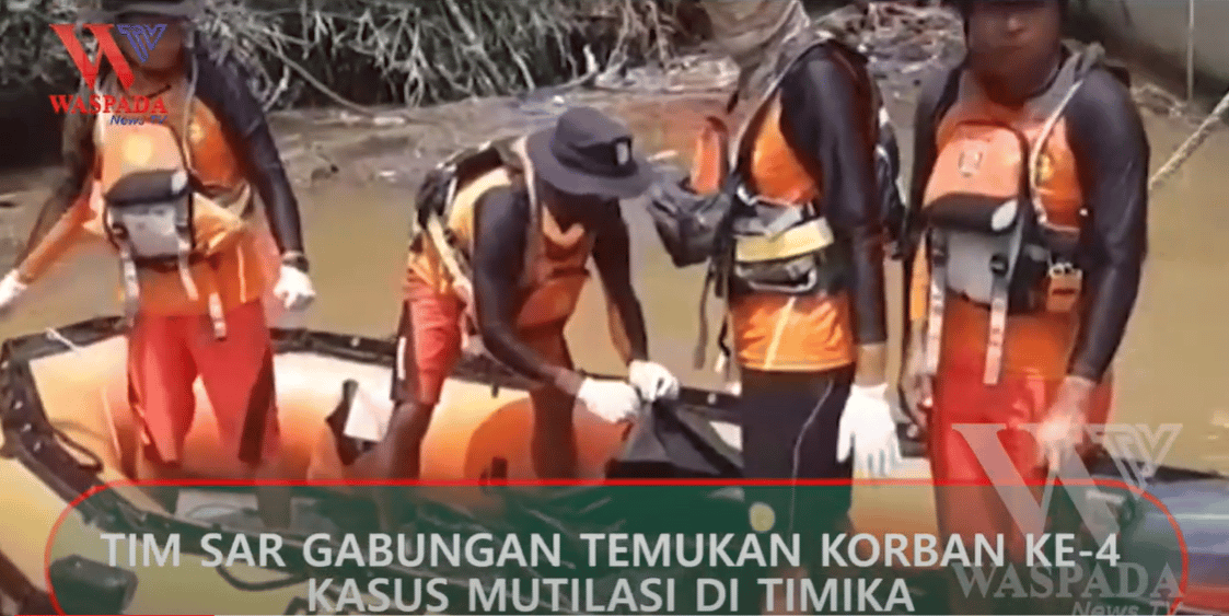 Tim Sar Gabungan Temukan Korban Ke Kasus Mutilasi Di Timika