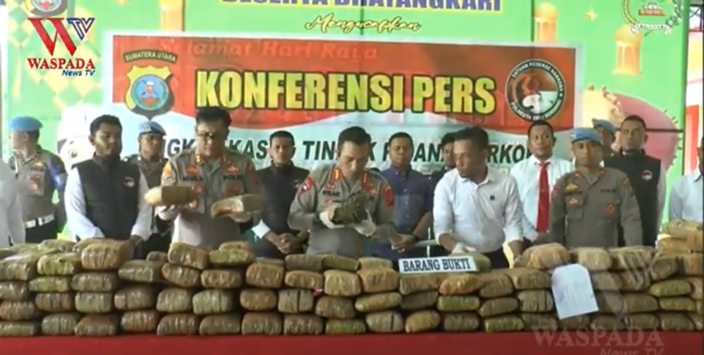 Sindikat Peredaran Narkotika Jenis Ganja Antar Provinsi Diringkus