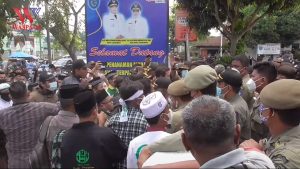 Ormas Islam Demo Hans Station Berujung Ricuh