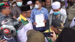 Ormas Islam Demo Hans Station Berujung Ricuh Labuhan Batu