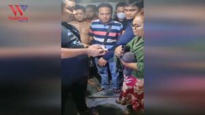 Petugas satuan narkoba Polres Asahan menggerebek rumah terduga pengedar narkoba di jalan Akasia Kisaran