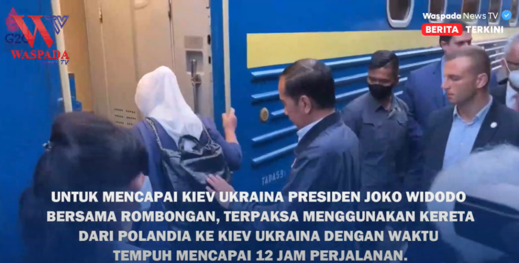 Perjalanan Jokowi Ke Ukraina ‼️ Via Kereta