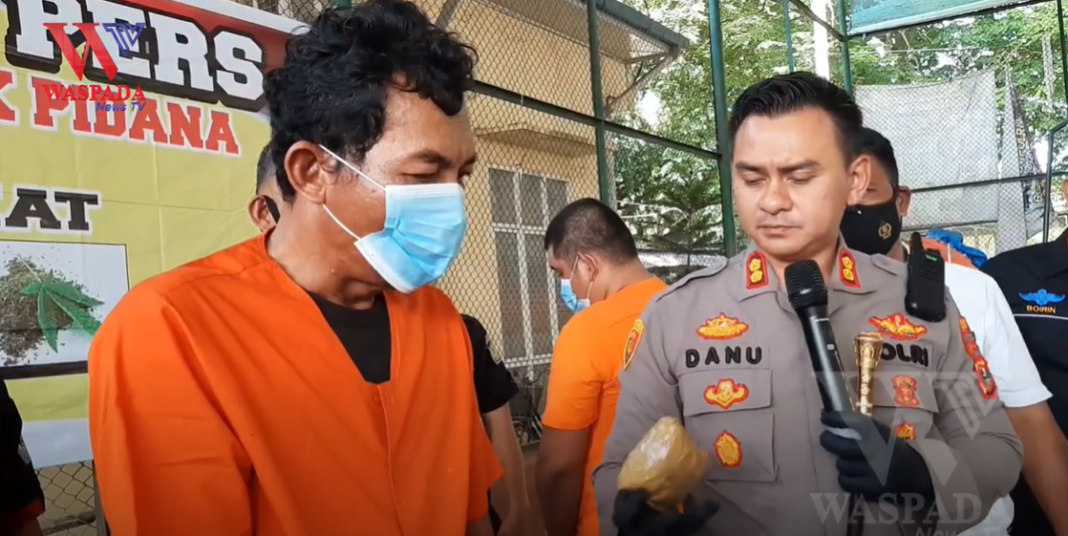 Dua Kurir Sabu Bawa 1 Kg Diringkus Polres Langkat