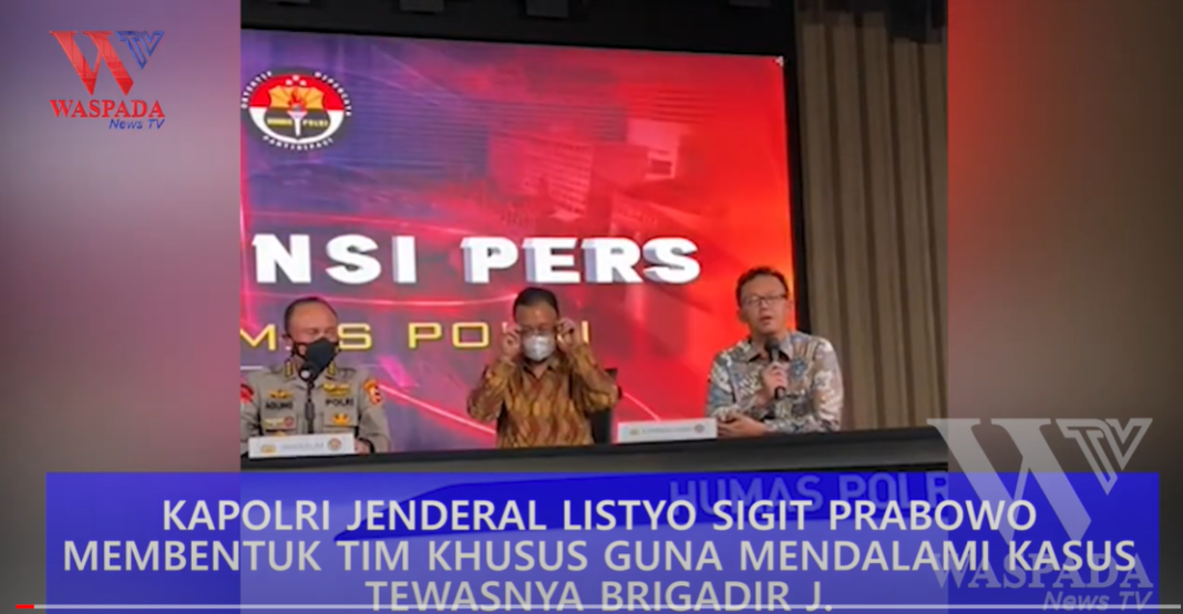 Kapolri Jenderal Listyo Sigit Prabowo Membentuk Tim Khusus