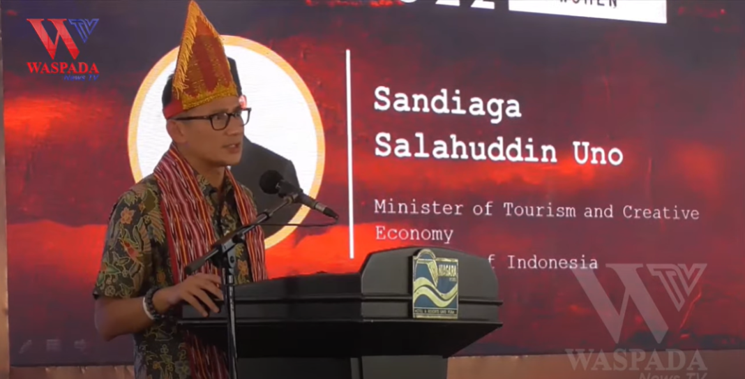 Menteri Pariwisata Dan Ekonomi Kreatif Buka W20 Indonesia 2022 Danau Toba Sumatera