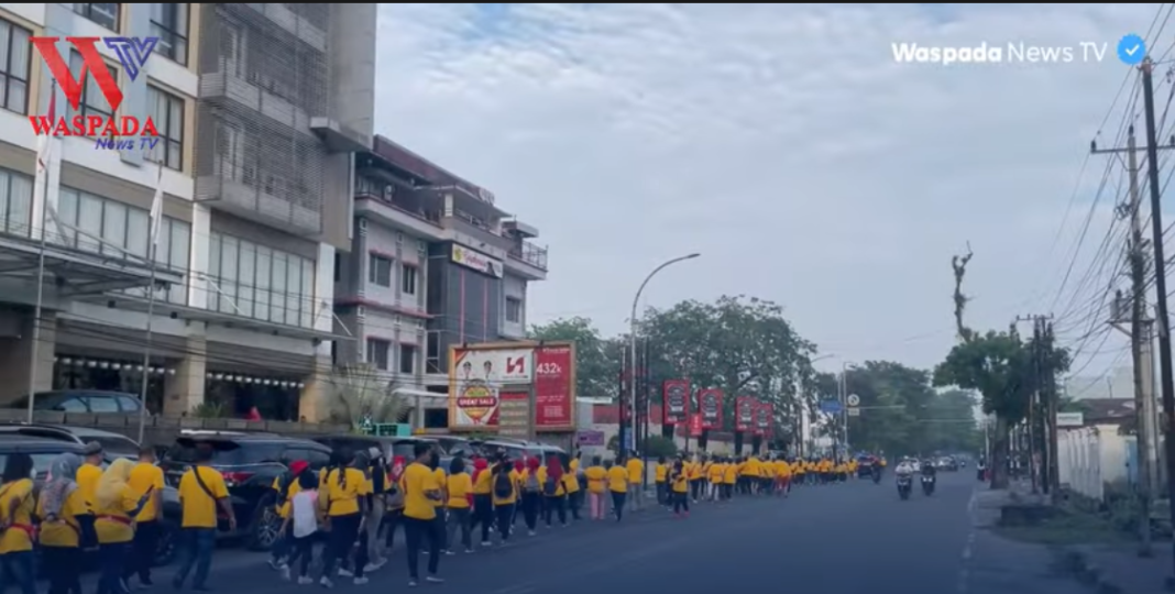 Merayakan Hut Tupperware Ke 31 BCO Kota Medan Adakan Jalan Santai