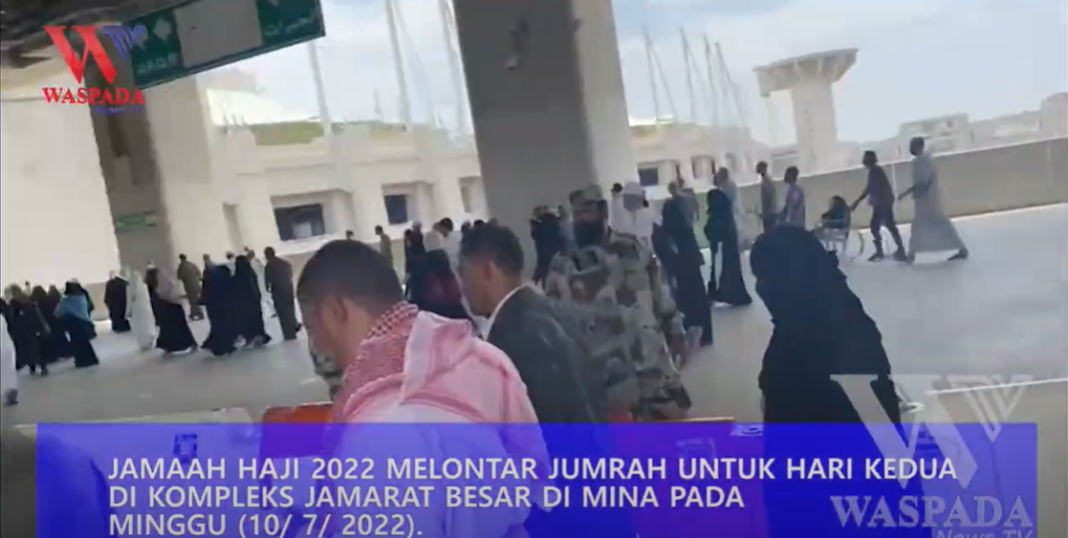 SUASANA LONTAR JUMROH JAMAAH HAJI INDONESIA