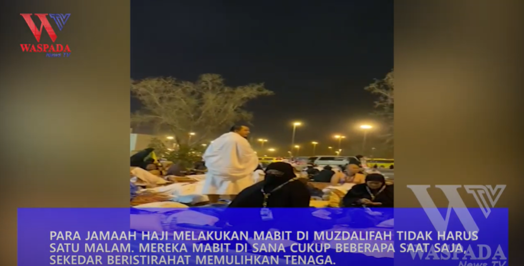 Suasana Sore Dan Malam Hari Saat Mabid Di Musdalifah