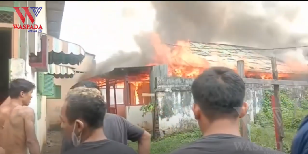 Ditinggal Berobat Ke Kota Batam Rumah Hangus Terbakar