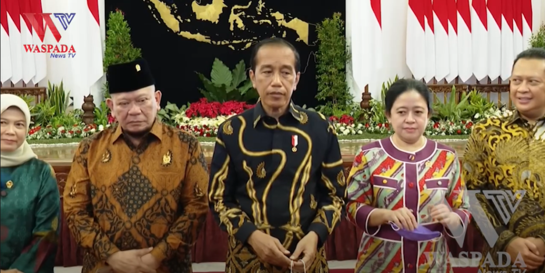 Presiden Jokowi Menyebut Indonesia Punya Empat Kekuatan Untuk Mencapai Visi Indonesia Maju