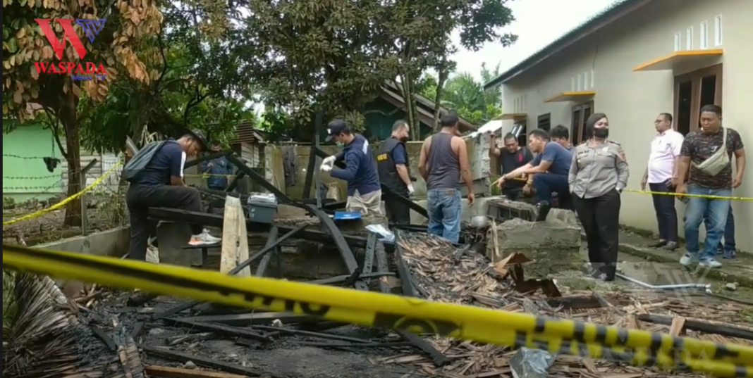 Rumah Warga Di Kota Binjai Dibakar OTK