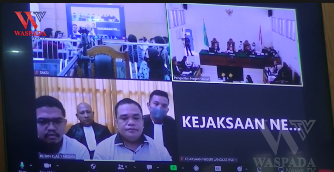 Sidang Lanjutan Kerangkeng Manusia Bupati Langkat