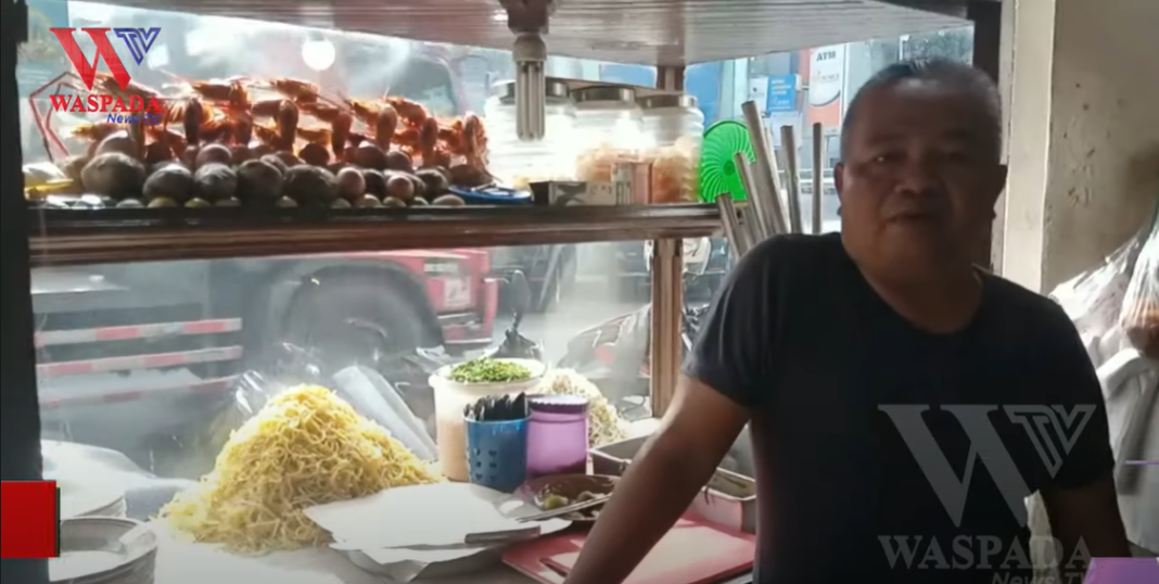 Mie Rebus Udang Galah Langkat Menggugah Selera