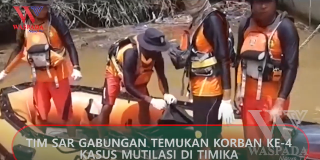 Tim Sar Gabungan Temukan Korban Ke 4 Kasus Mutilasi Di Timika