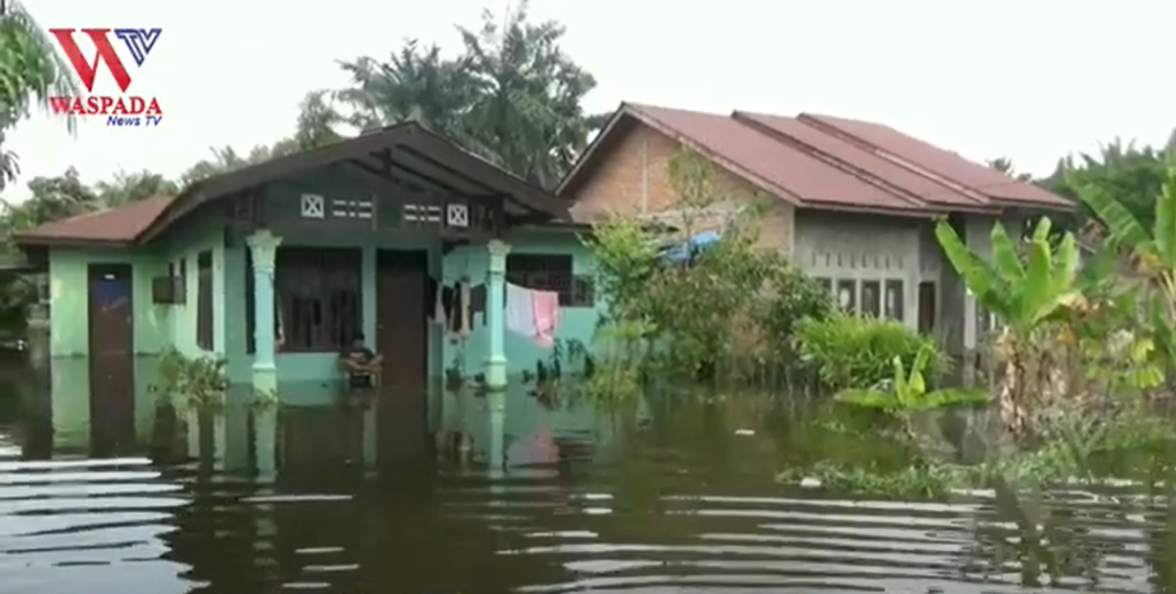 Banjir Rendam Ribuan Rumah Warga Empat Kecamatan Di Langkat