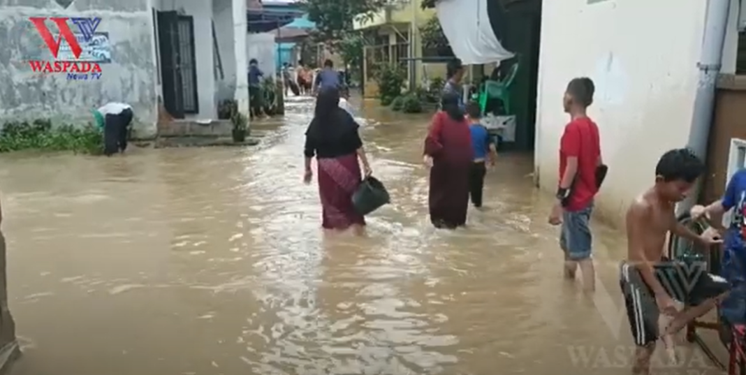 Ribuan Rumah Di Binjai Terendam Banjir