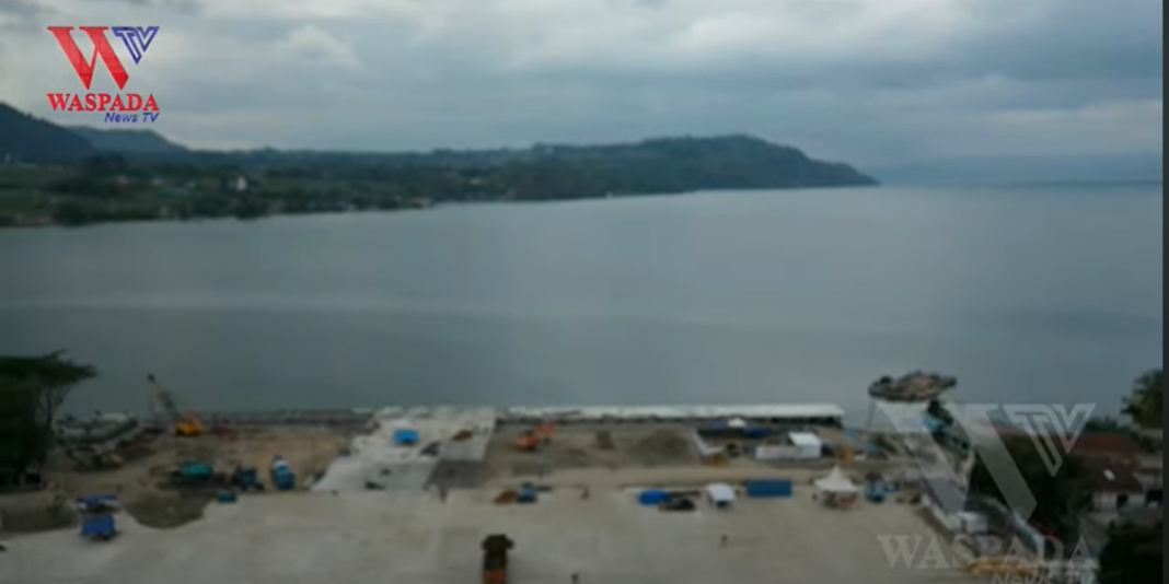 Danau Toba Venue Perhelatan F1 H20 Powerboat, Proyek Pembangunan Rampung 60 Persen