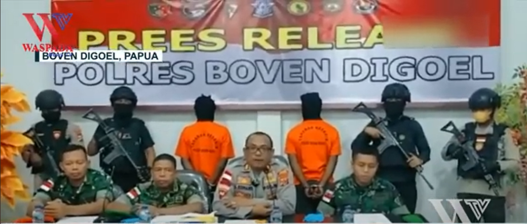 Polisi Gagalkan Penyelundupan Senpi Untuk KKB Di Papua