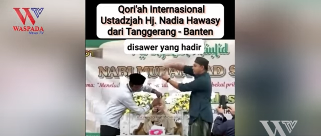 Qariah Baca Alquran Disawer Uang Di Tangerang, Ketua MUI Marah Besar