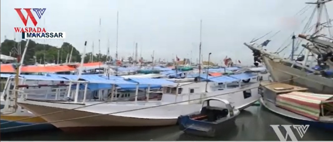 Ratusan Nelayan Di Makassar Tidak Melaut Akibat Cuaca Buruk