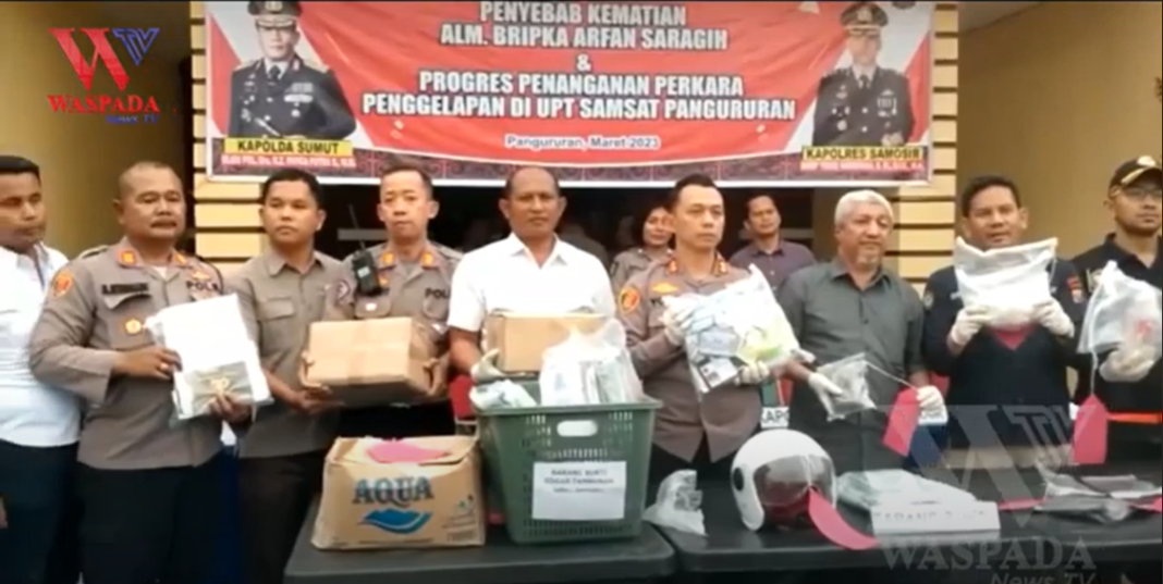 Polres Samosir Bongkar Komplotan Sindikat Penipuan Pajak Kendaraan