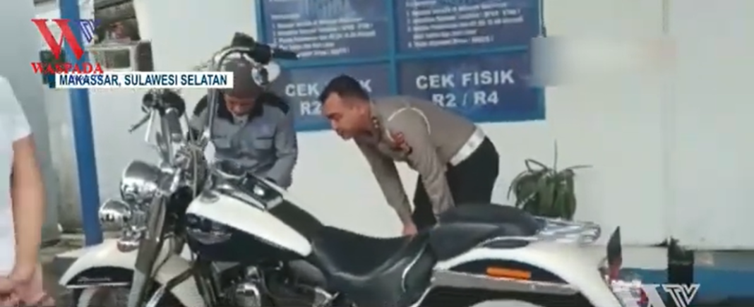 Usai Jadi Sorotan Para Pemilik Motor Gede di Makassar Daftarkan Kendaraannya ke Polda Sulsel