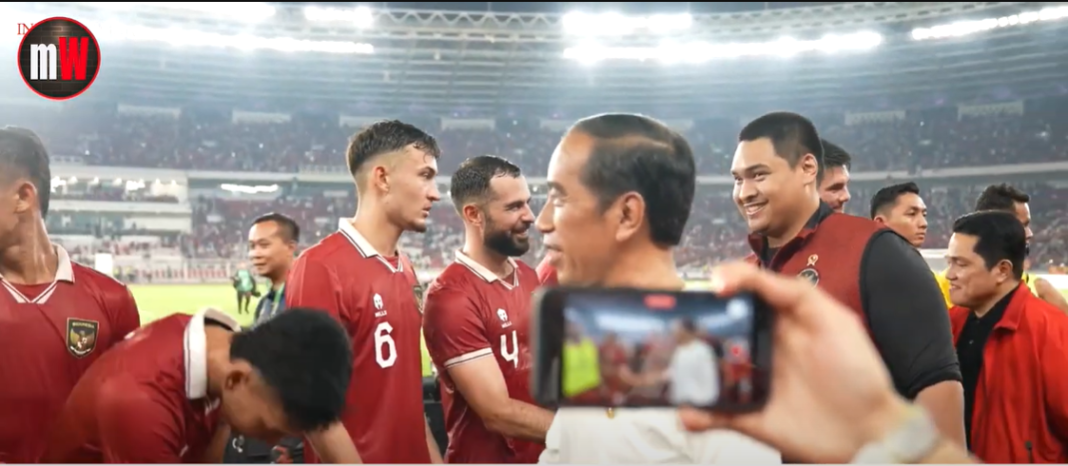 Pujian Jokowi Untuk Timnas Indonesia Usai Lawan Argentina