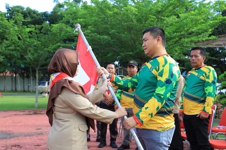 Bupati Labura Lepas Kontingen Pramuka Kwarcab Labura