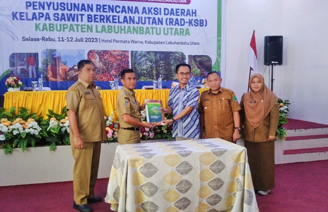 Lokakarya Penyusunan (RAD - KSB) Kabupaten Labura Resmi Dibuka Oleh Wabup Samsul Tanjung