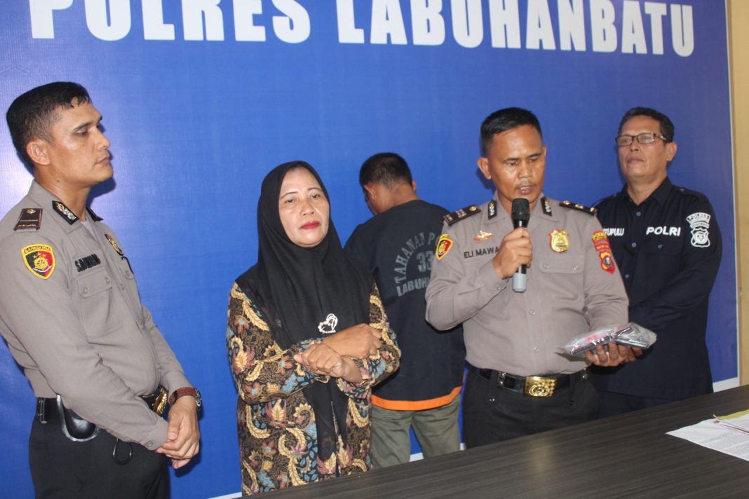 Polres Labuhanbatu Bekuk Saidi Residivis Narkoba