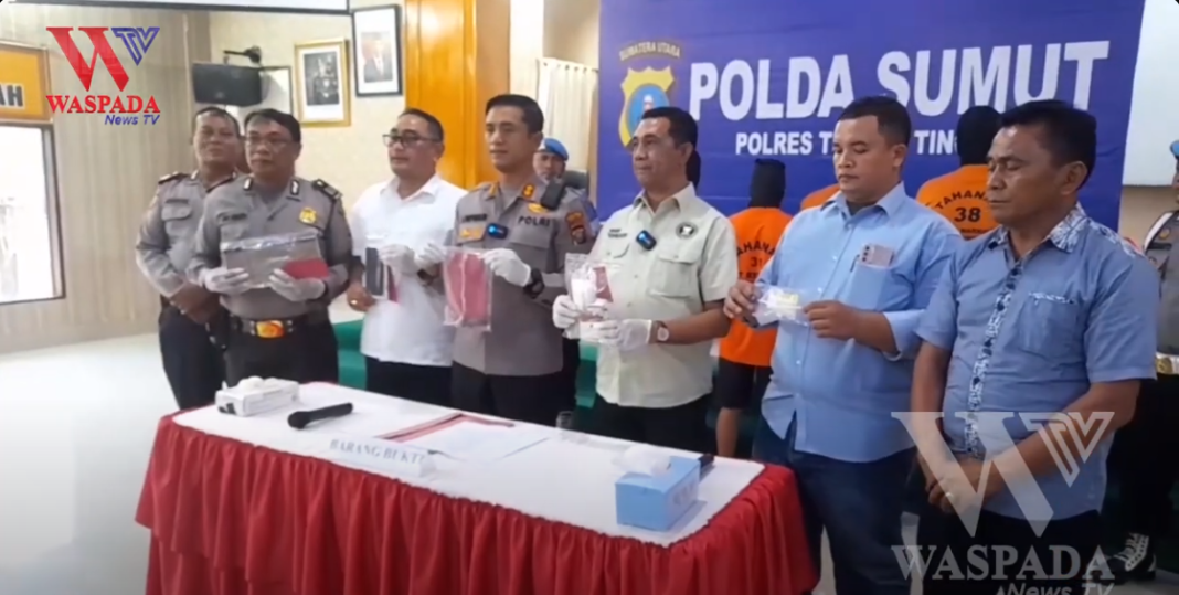 Polres Tebing Tinggi Ungkap Tiga Kasus Pidana